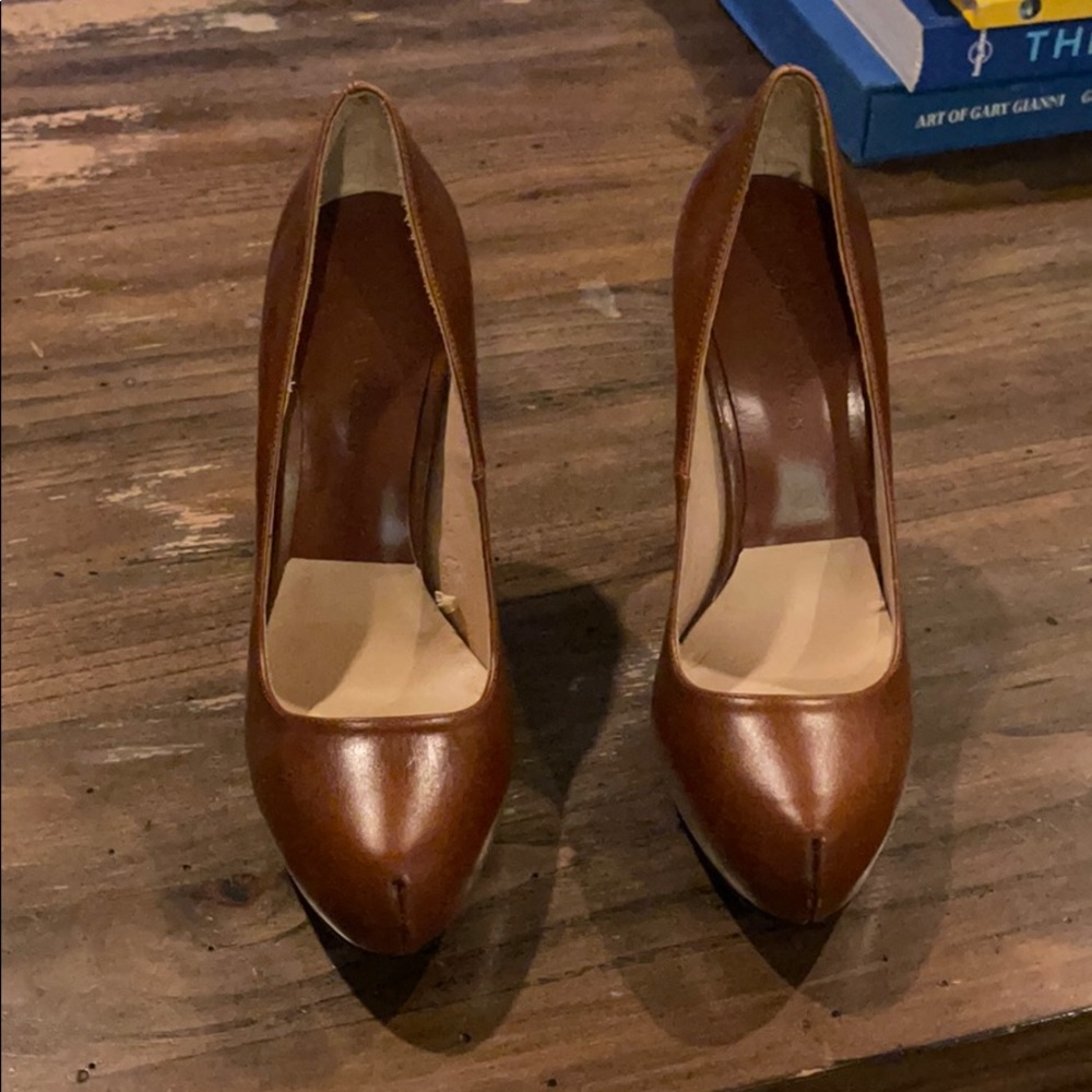 Zara brown pumps